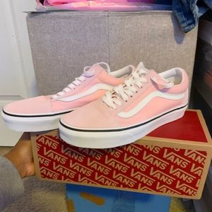 Pink old school vans